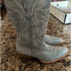 Idyllwind 13” tall Blue Suede Cowboy Boots.